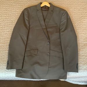 Flat front pants suit. 33 waist pants